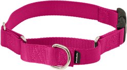 PetSafe Quick Snap Buckle Nylon Martingale Dog Collar, Raspberry, Petite: 7 to 9-in neck, 3/8-in wide