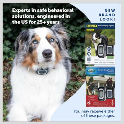 Show full view: PetSafe Rechargable Remote Spray Dog Training Collar with Disposable Spray Cartridges slide 6 of 10