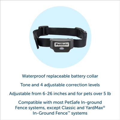 Show full view: PetSafe Rechargeable In-Ground Fence Receiver Collar with Charger slide 3 of 10