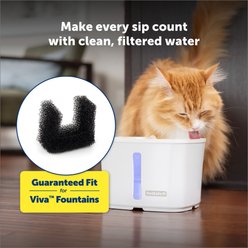 PetSafe Replacement Foam Filters, Black & White, 2 count slide 2 of 5