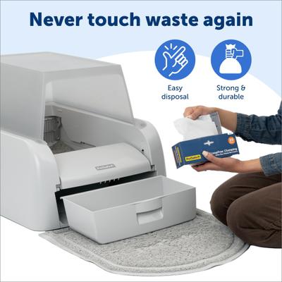 Show full view: PetSafe ScoopFree Clumping Cat Litter Box Liner, 25 count slide 3 of 7