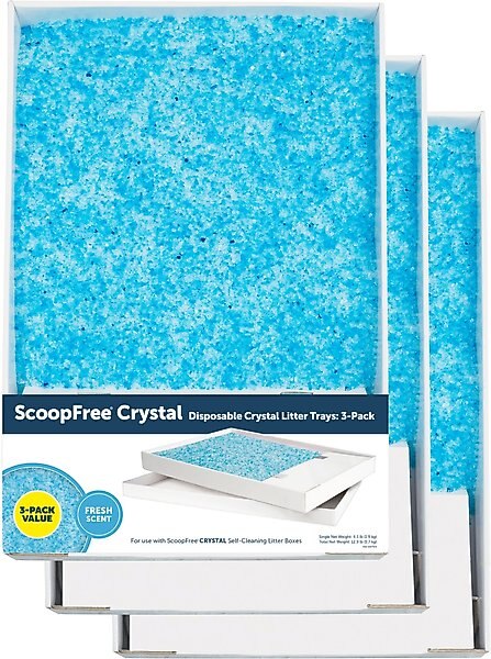 PetSafe ScoopFree Complete Disposable Crystal Cat Litter Tray