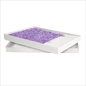 PetSafe ScoopFree Complete Disposable Crystal Cat Litter Trays, 1-Pack, Lavender