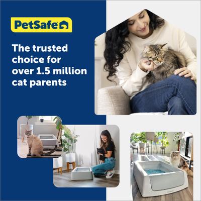 Show full view: PetSafe ScoopFree Crystal Smart Self-Cleaning Cat Litter Box, Front Entry slide 8 of 11