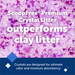 PetSafe ScoopFree Premium Crystal Lavender Scented Cat Litter 2-Pack, 8.6-lb bundle slide 2 of 7