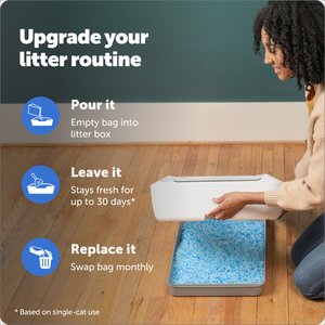 PetSafe ScoopFree Premium Crystal Original Scented Cat Litter 2-Pack