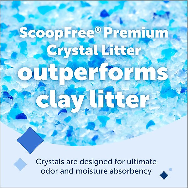 Show full view: PetSafe ScoopFree Premium Fresh Crystal Cat Litter, 8-lb bag slide 3 of 9