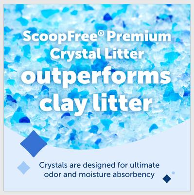 Show full view: PetSafe ScoopFree Premium Fresh Crystal Cat Litter, 8-lb bag slide 3 of 9