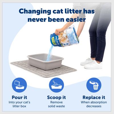 Show full view: PetSafe ScoopFree Premium Fresh Crystal Cat Litter, 8-lb bag slide 5 of 9