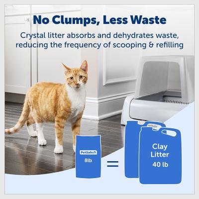 Show full view: PetSafe ScoopFree Premium Fresh Crystal Cat Litter, 8-lb bag slide 7 of 9