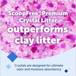 PetSafe ScoopFree Premium Lavender Crystal Cat Litter, 8-lb bag slide 2 of 7