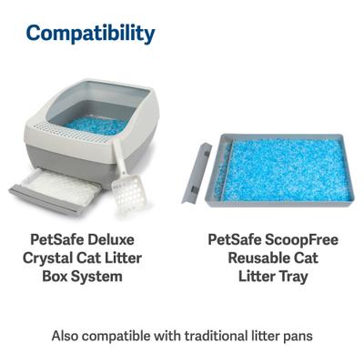 Show full view: PetSafe ScoopFree Premium Scented Cat Litter, 2 pack + Reusable Cat Litter Tray slide 5 of 10