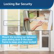 Show in main carousel: PetSafe Sliding Glass Dog & Cat Door Security Bar, One Size, White slide 2 of 8