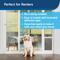 Show in main carousel: PetSafe Sliding Glass Dog & Cat Door Security Bar, One Size, White slide 3 of 8