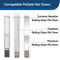 Show in main carousel: PetSafe Sliding Glass Dog & Cat Door Security Bar, One Size, White slide 5 of 8