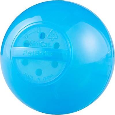 Show full view: PetSafe SlimCat Interactive Cat Feeder, Blue, 0.66-cup slide 7 of 11