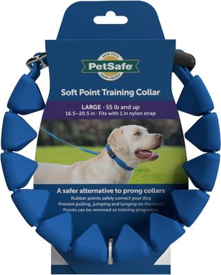 Show full view: PetSafe Soft Point Martingale Dog Training Collar, Royal Blue, Large slide 7 of 8