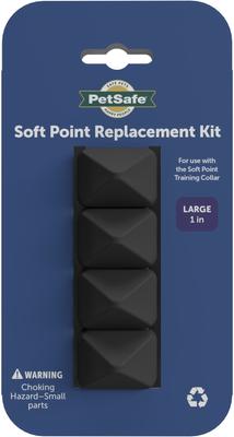 Show full view: PetSafe Soft Point Replacement Dog ID Accessory, Black, 4 count, Large slide 7 of 8