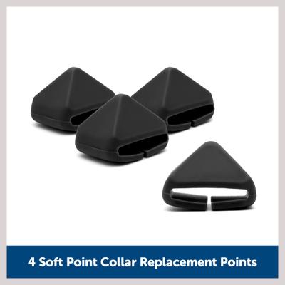 Show full view: PetSafe Soft Point Replacement Dog ID Accessory, Black, 4 count, Medium slide 2 of 8
