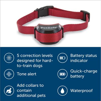 Show full view: PetSafe Stubborn Dog Stay+Play Wireless Fence Receiver Collar slide 3 of 9