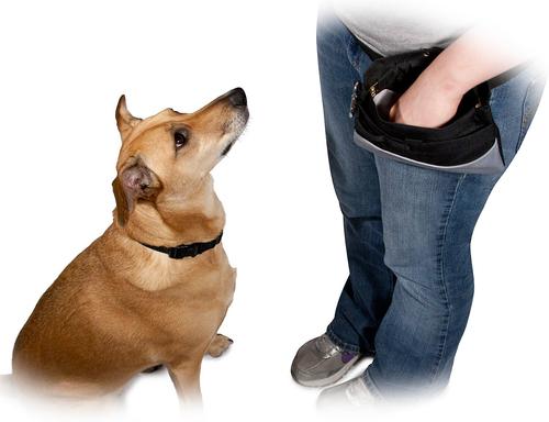 Show full view: PetSafe Treat Pouch Sport, Black & Bil-Jac Little-Jacs Small Dog Chicken Liver Training Dog Treats slide 3 of 5