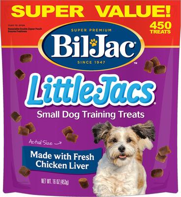 Show full view: PetSafe Treat Pouch Sport, Black & Bil-Jac Little-Jacs Small Dog Chicken Liver Training Dog Treats slide 4 of 5