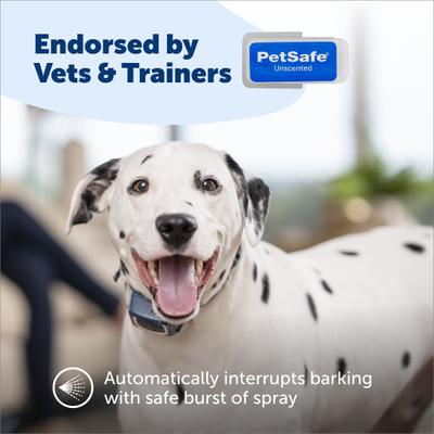 Show full view: PetSafe Unscented Replacement Spray Cartridges for Spray Dog Bark & Training Collar, 3 count slide 2 of 6