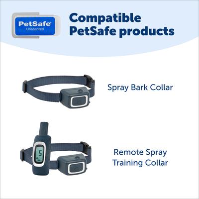 Show full view: PetSafe Unscented Replacement Spray Cartridges for Spray Dog Bark & Training Collar, 3 count slide 4 of 6