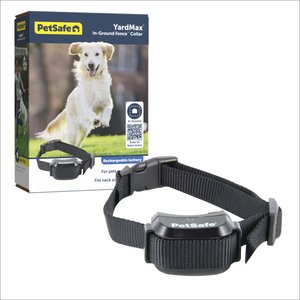 PetSafe YardMax Extra Receiver Collar for In-Ground Fence System Waterproof & Rechargeable for Endless Boundary Safety