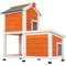 Show in main carousel: Petsfit 2-Story Elevated Wooden Outdoor Cat House, Orange slide 1 of 7