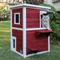 Show in main carousel: Petsfit 2-Story Weatherproof Outdoor Cat House, Red slide 1 of 7