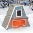 Show in main carousel: Petsfit 3 Door Insulated Wooden Outdoor Cat House, Grey slide 7 of 8
