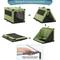 Show in main carousel: Petsfit 3 Mesh Door Collapsible Soft-Sided Dog Kennel, Green, 36 inch slide 3 of 10
