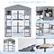 Show in main carousel: Petsfit Catio Wooden Outdoor Cat House, Grey slide 4 of 8