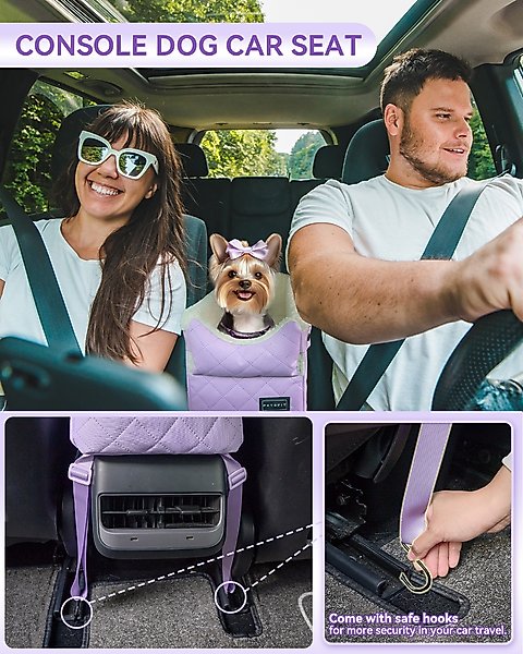 Petsfit Center Console Small Dog Car Booster Seat