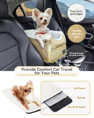 Show full view: Petsfit Center Console Small Dog Car Booster Seat, Yellow slide 6 of 12