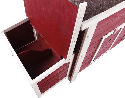 Show full view: Petsfit Chicken Coop, Red slide 4 of 8