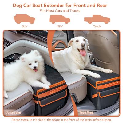 Show full view: Petsfit Dog Back Seat Extender, Black, Standard slide 4 of 7