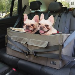 Petsfit Dog Car Booster Seat, Dark Gray, Large