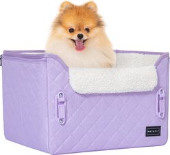 Petsfit Dog Car Booster Seat, Lavender Purple