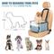 Show in main carousel: Petsfit Dog Car Booster Seat, Mint Green slide 6 of 10