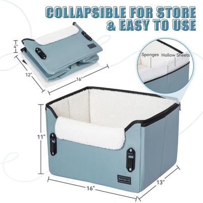 Show full view: Petsfit Dog Car Booster Seat, Mint Green slide 3 of 10