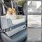 Show in main carousel: Petsfit Dog Car Booster Seat with Clip-On Leash & Adjustable Straps, Medium, Gray slide 8 of 11