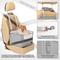 Show in main carousel: Petsfit Dog Car Booster Seat with Clip-On Leash & Adjustable Straps, Medium, Gray slide 6 of 11