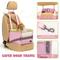 Show in main carousel: Petsfit Dog Car Booster Seat with Clip-On Leash & Adjustable Straps, Medium, Pink slide 3 of 10