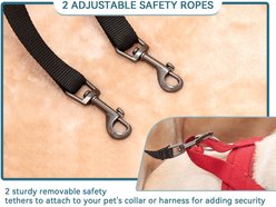 Petsfit Dog Car Booster Seat with Washable Pad, Gray, Medium slide 2 of 9