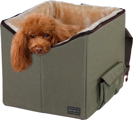 Show full view: Petsfit Dog & Cat Car Booster Seat with Pockets, Dark Gray, Small slide 9 of 9