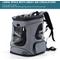 Show in main carousel: Petsfit Easy-Fit Airline Approved Backpack Dog & Cat Carrier, 13.5 x 12.5 x 17.5-in, Gray slide 7 of 11