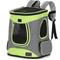 Show in main carousel: Petsfit Easy-Fit Airline Approved Backpack Dog & Cat Carrier, 13.5 x 12.5 x 17.5-in, Green slide 1 of 10