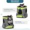 Show in main carousel: Petsfit Easy-Fit Airline Approved Backpack Dog & Cat Carrier, 13.5 x 12.5 x 17.5-in, Green slide 5 of 10